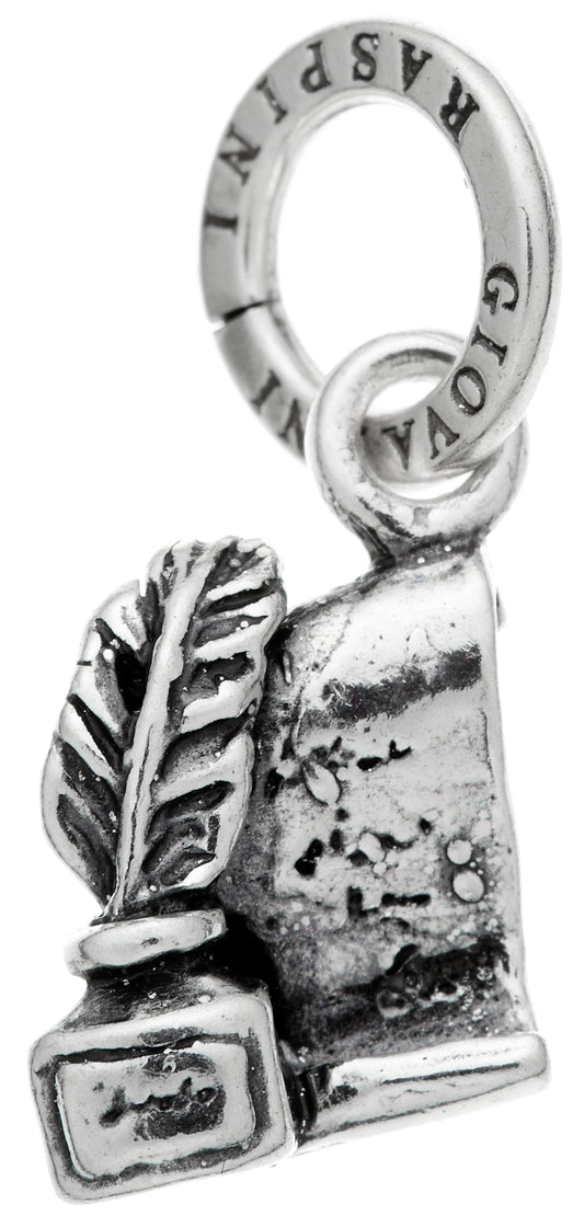 CHARM LETTERA E CALAMAIO
