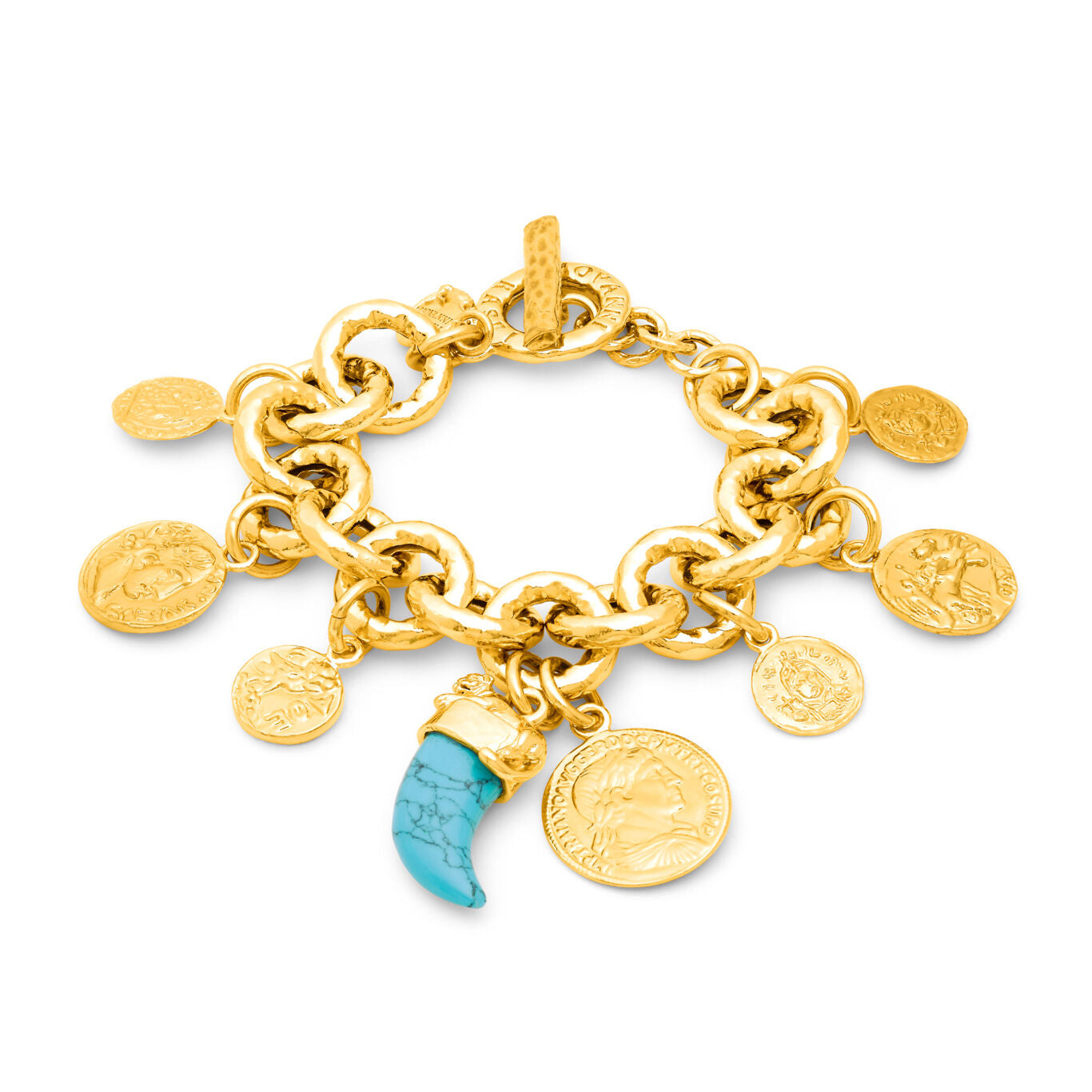 Bracciale Pueblo Monete Giovanni Raspini — 21 cm