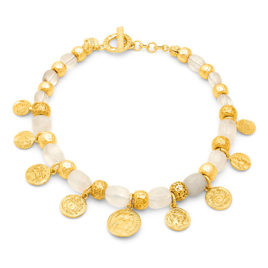 Collana Crystal Monete Giovanni Raspini — 45 cm