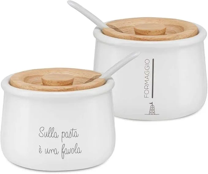 Formaggio barattolo La Porcellana Bianca