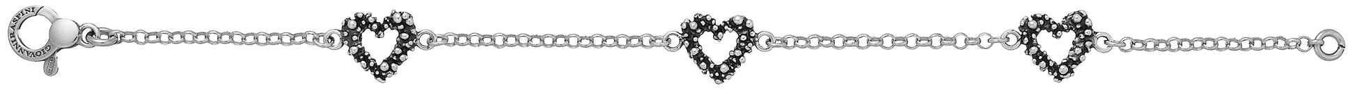 BRACCIALE CUORI MINI cm 19