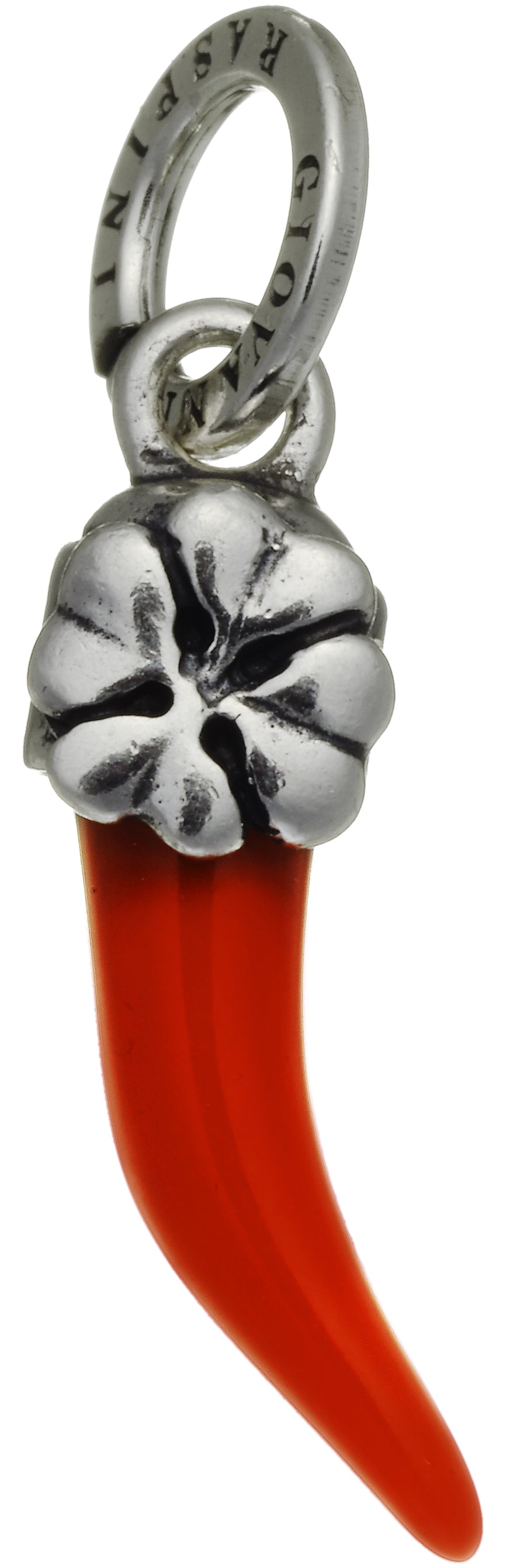 CHARM CORNO ROSSO QUADRIFOGLIO