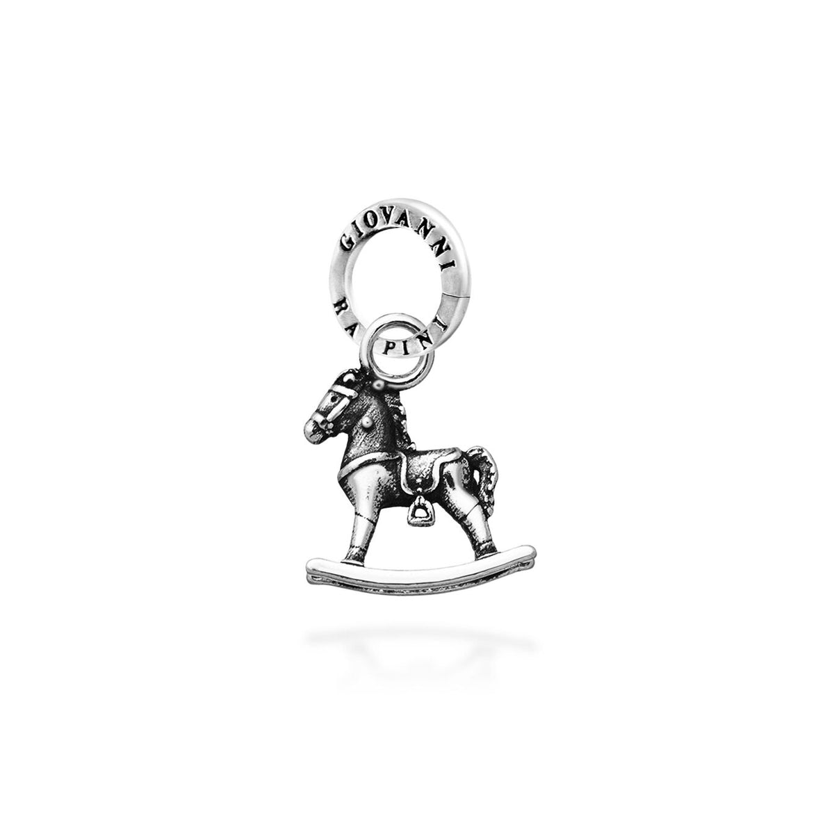 Charm Mini Cavallo A Dondolo Giovanni Raspini argento 925