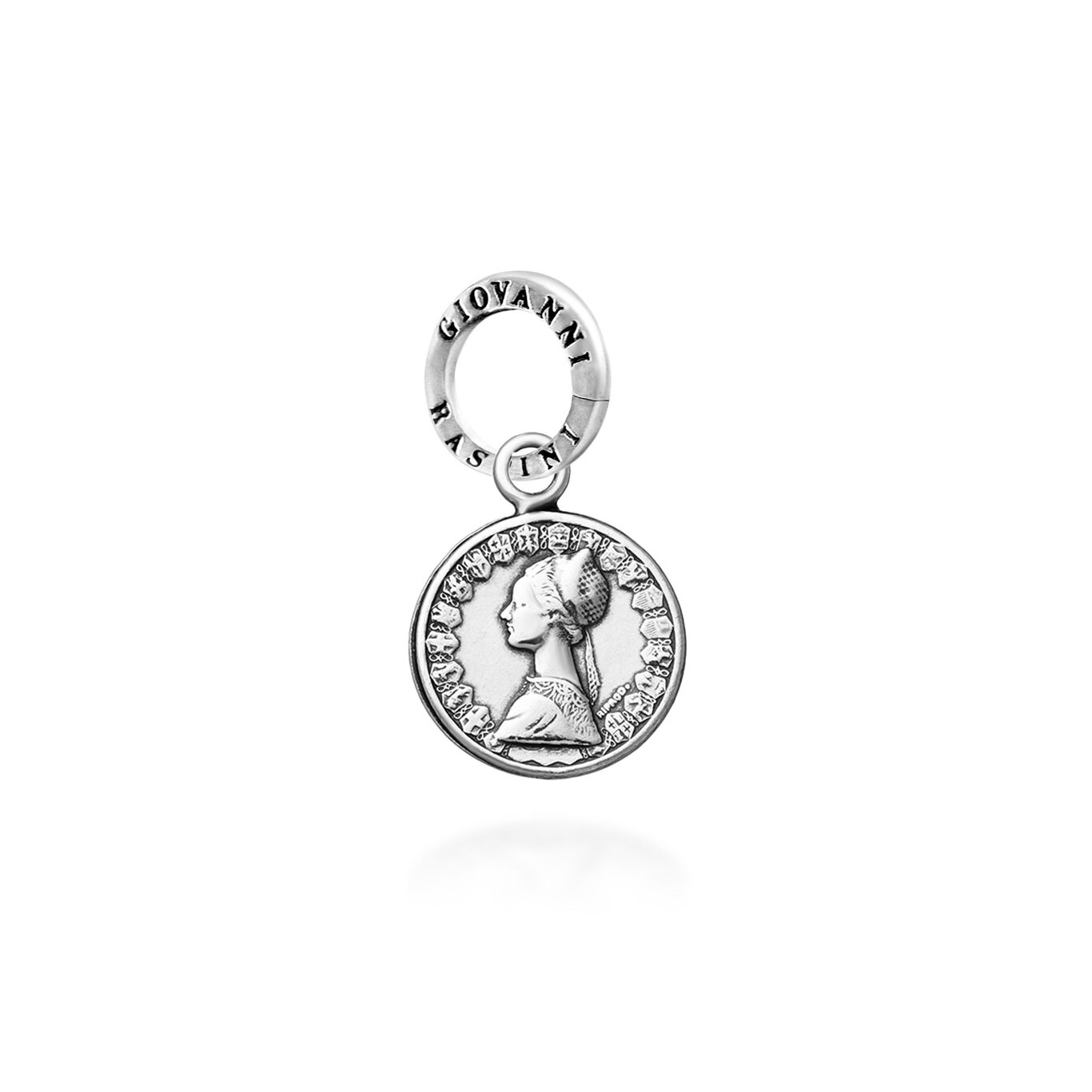 Charm Mini 500 Lire Giovanni Raspini argento 925