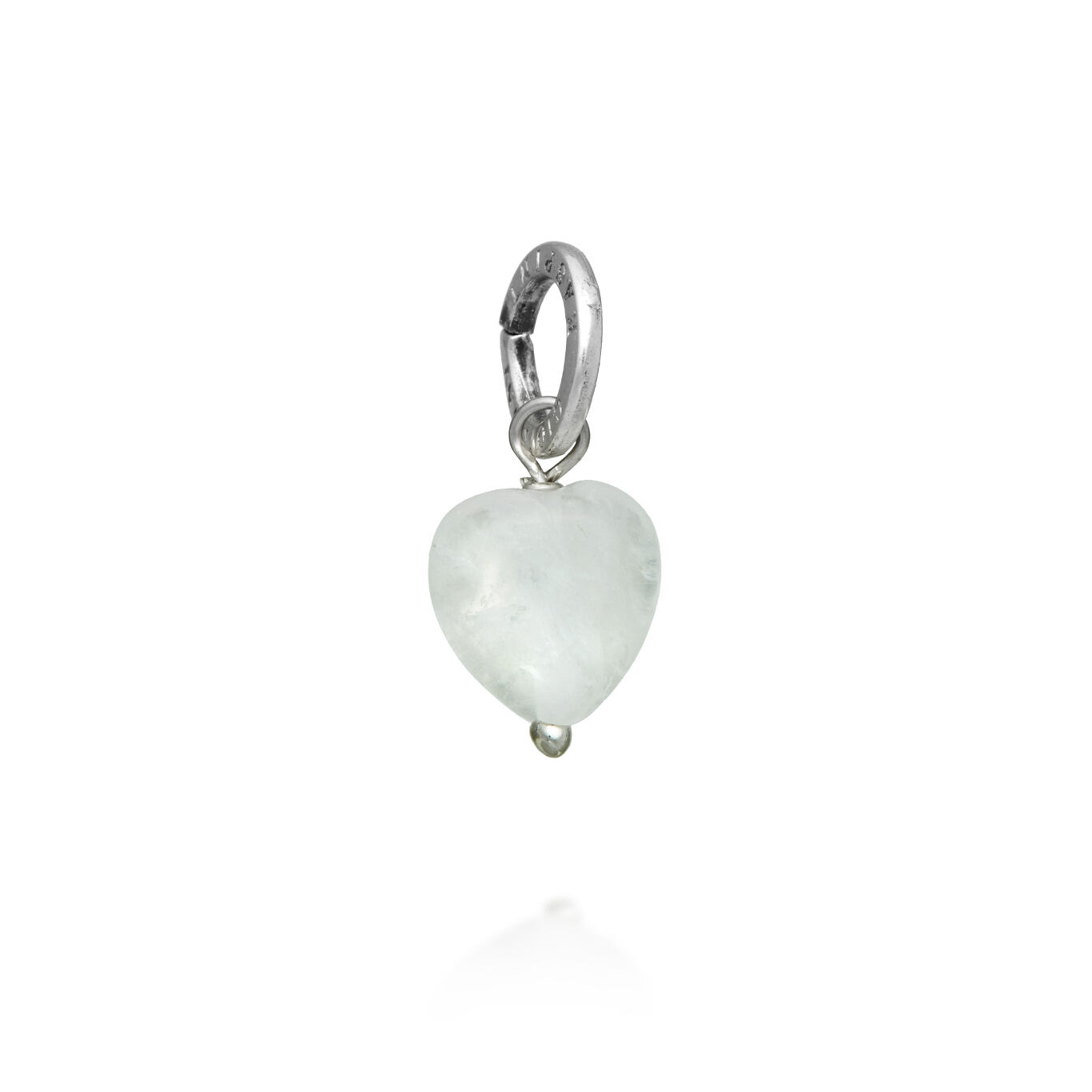 Charm Cuore Cristallo di Rocca Giovanni Raspini in argento 925