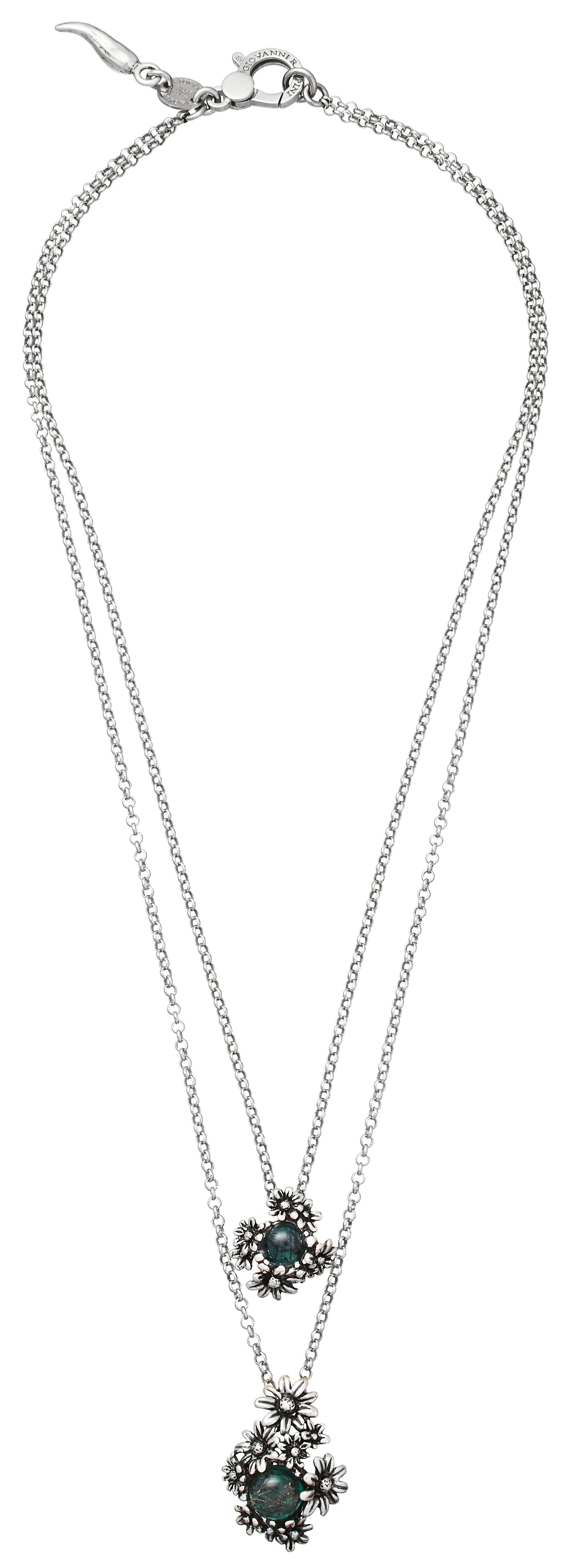 COLLANA MARGHERITE GARDEN DOUBLE cm 42