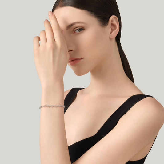 Bracciale Catena Cuori Giovanni Raspini
