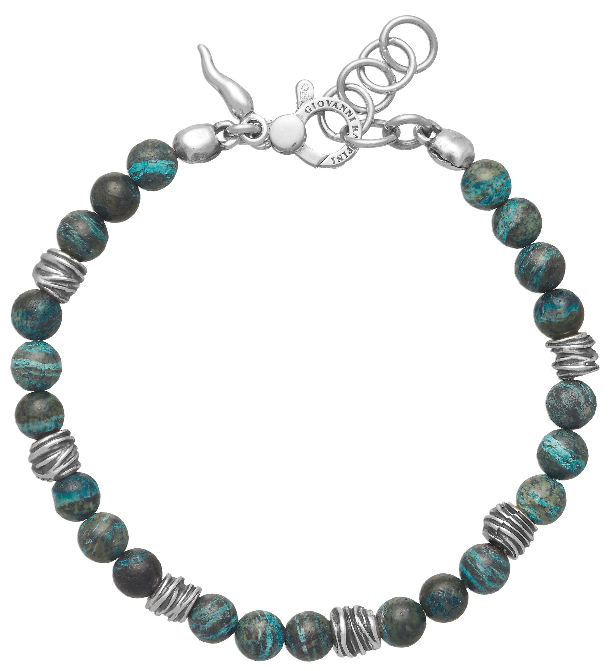 BRACCIALE TANGO DIASPRO VERDE cm 22
