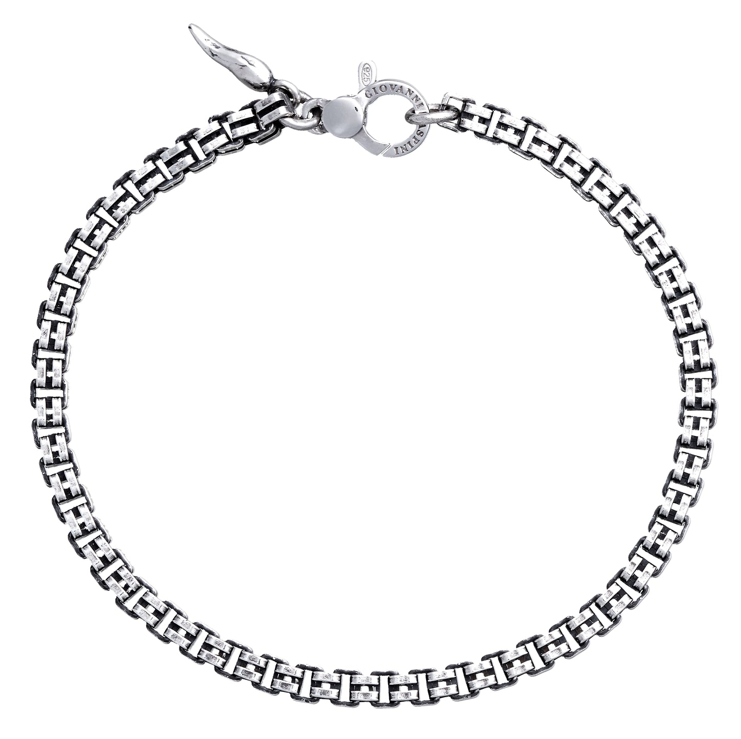 BRACCIALE MAGLIA QUADRA cm 21