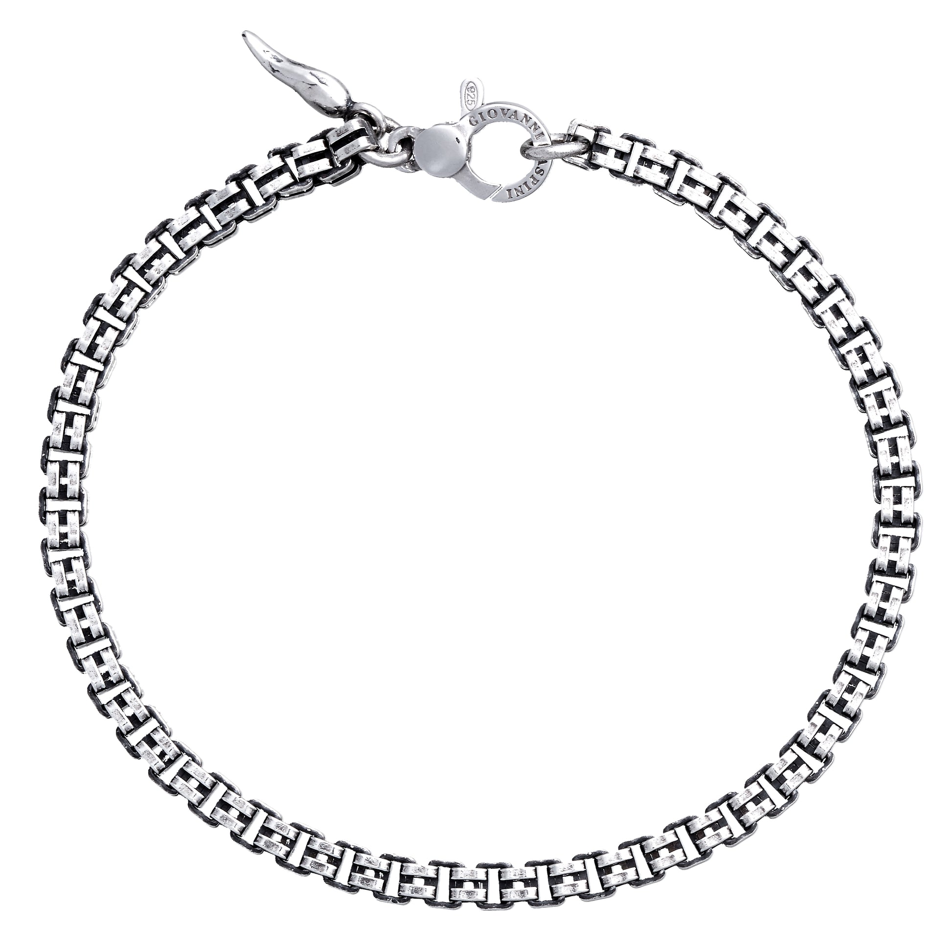 BRACCIALE MAGLIA QUADRA cm 21