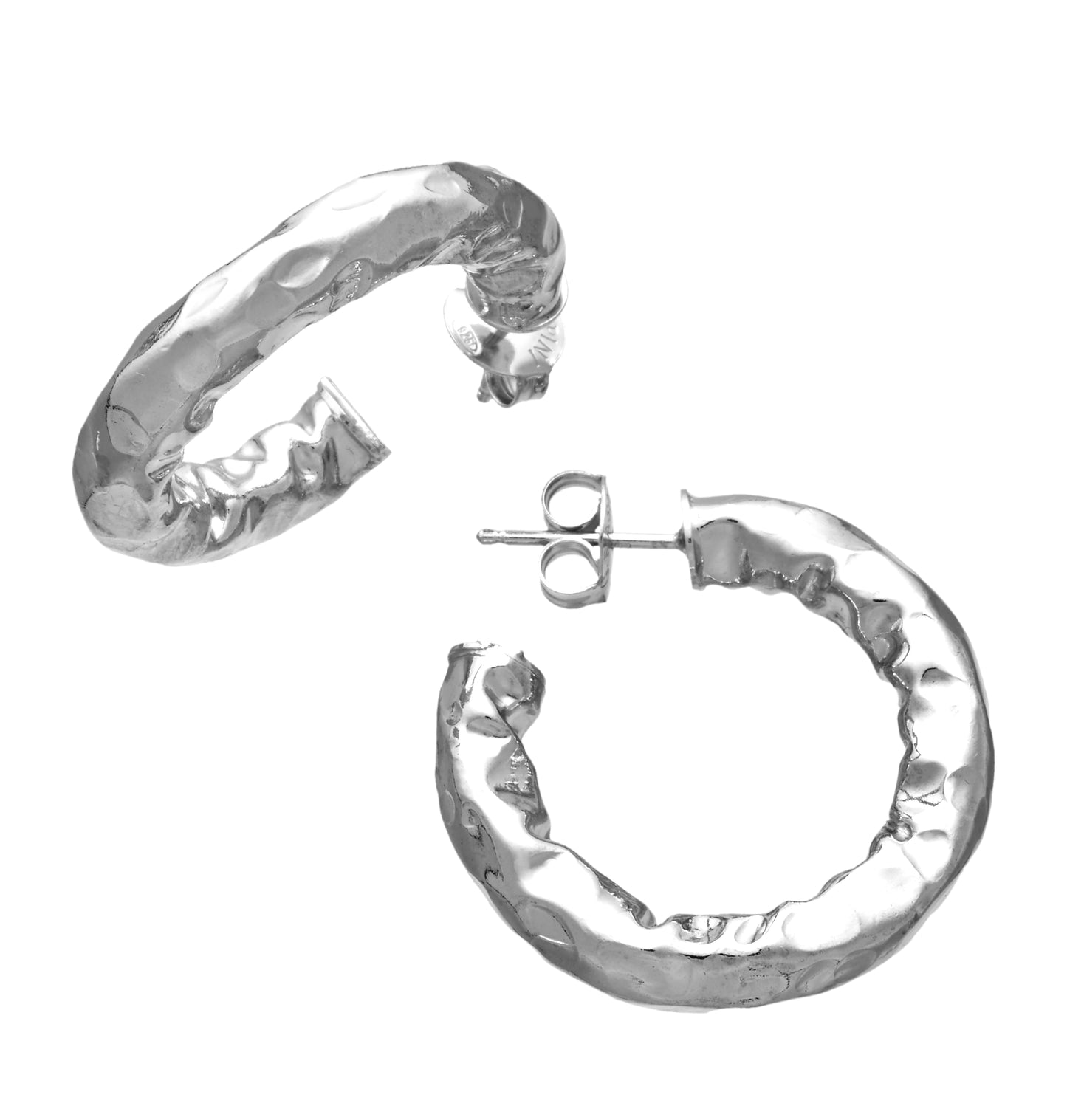 ORECCHINI STONE PICCOLI diam. mm 30