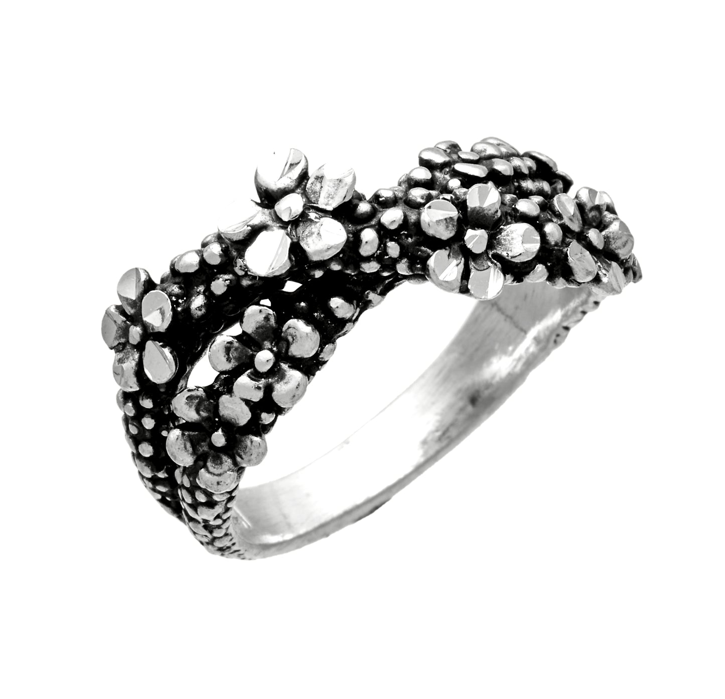 ANELLO MILLEFIORI mis. 16