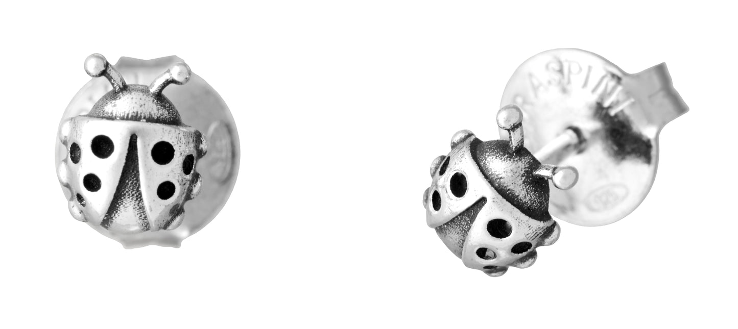 ORECCHINI MINI COCCINELLA