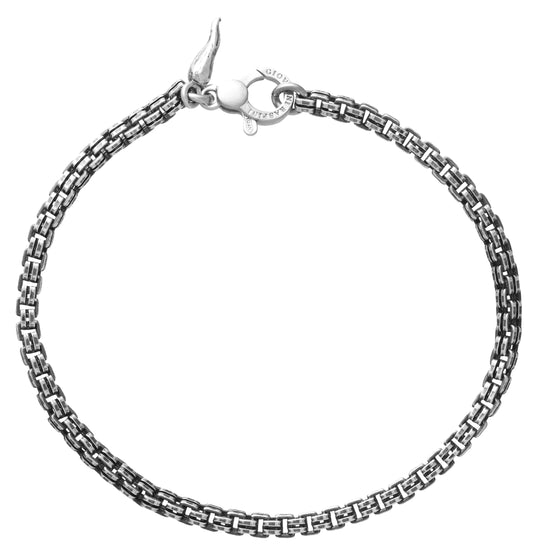BRACCIALE MAGLIA QUADRA PICCOLA cm 21