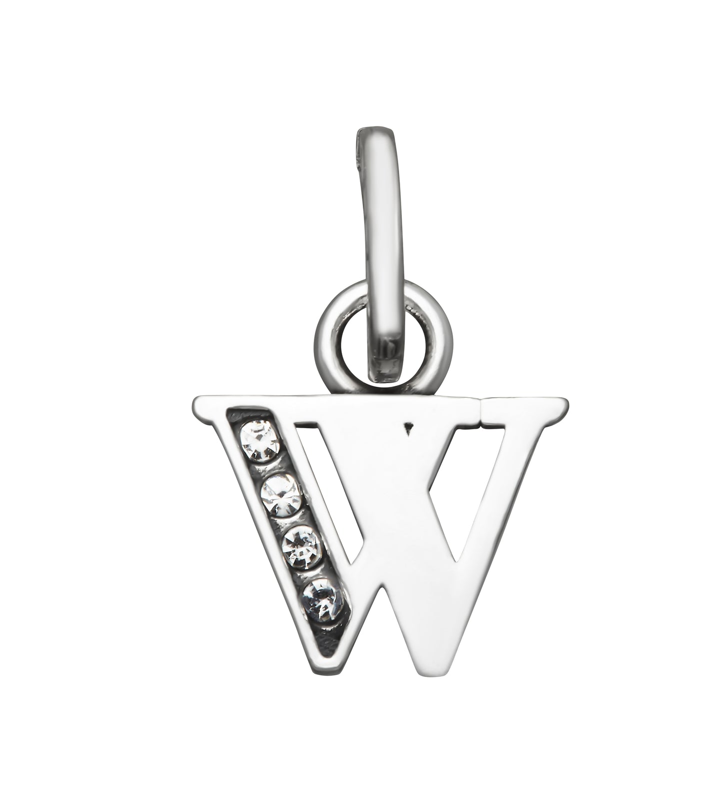 MINI CHARM "W" CRYSTAL