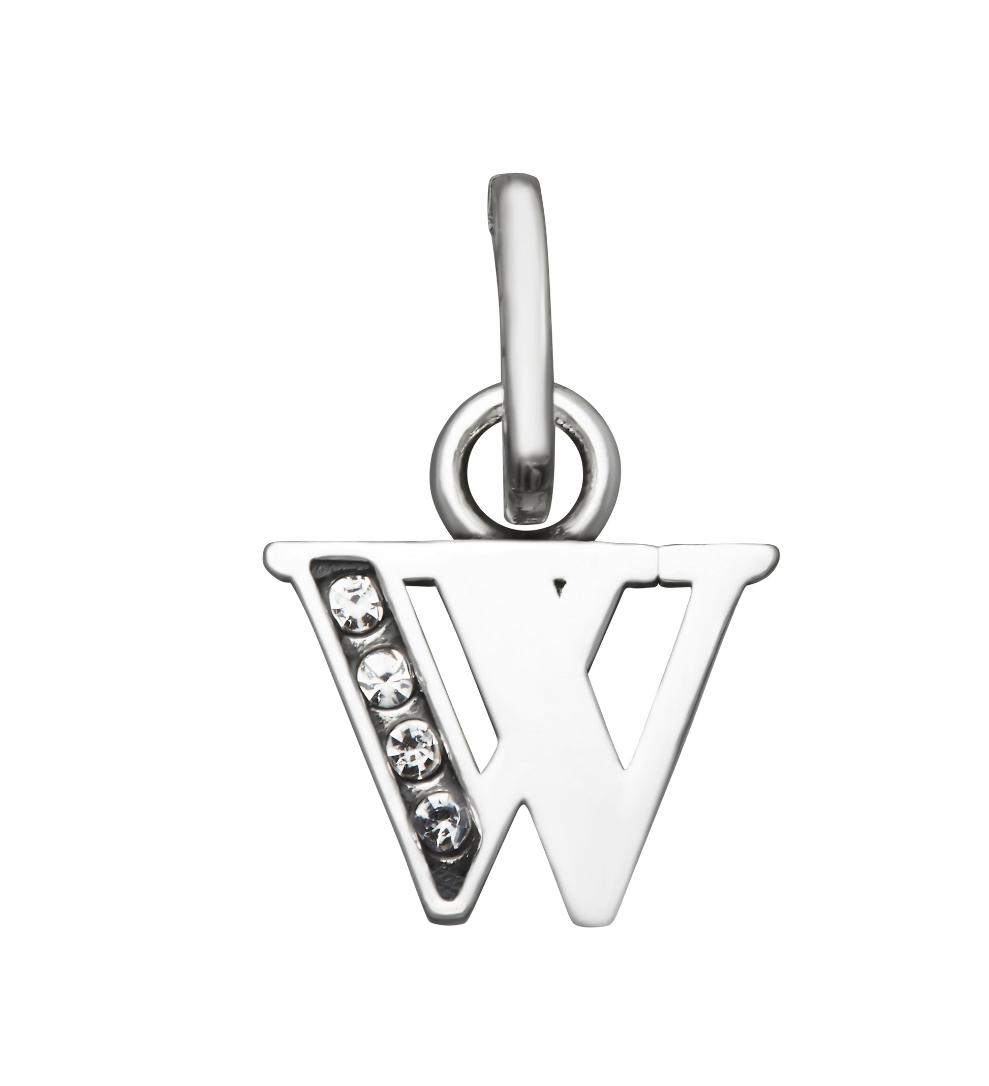 MINI CHARM "W" CRYSTAL