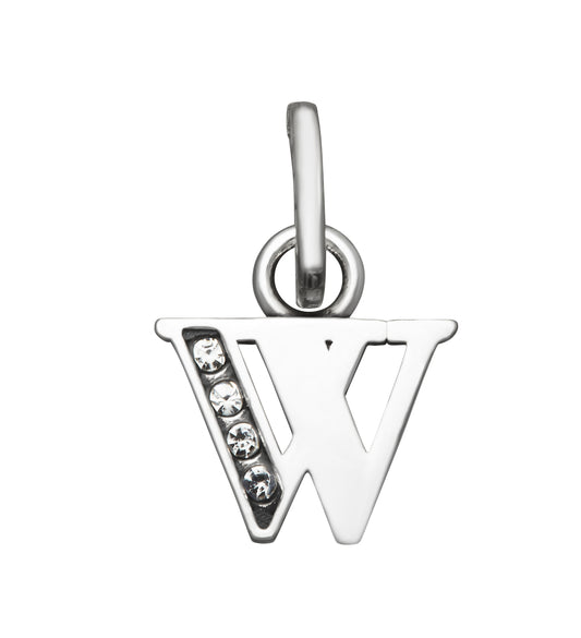 MINI CHARM "W" CRYSTAL