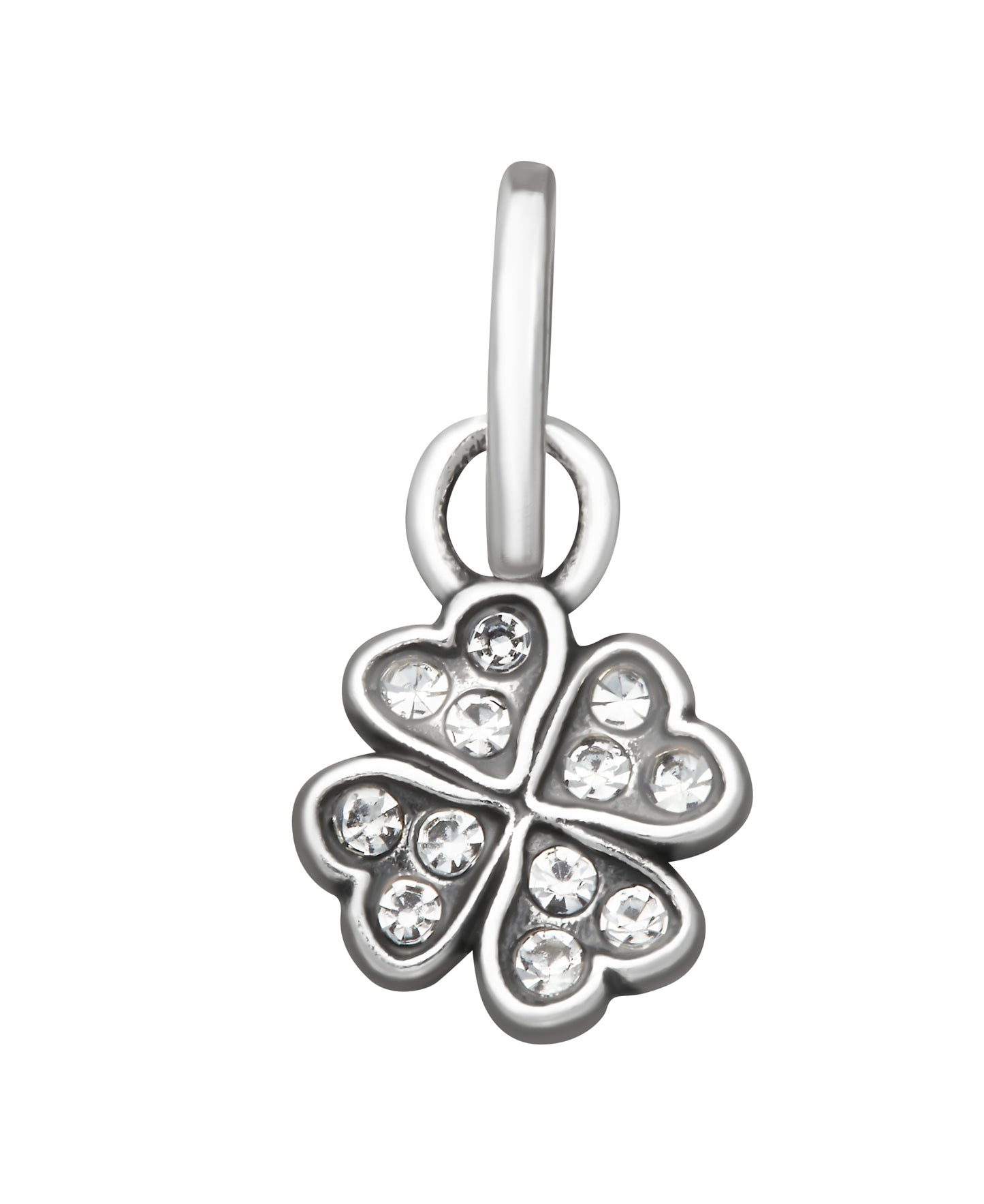 MINI CHARM QUADRIFOGLIO CRYSTAL