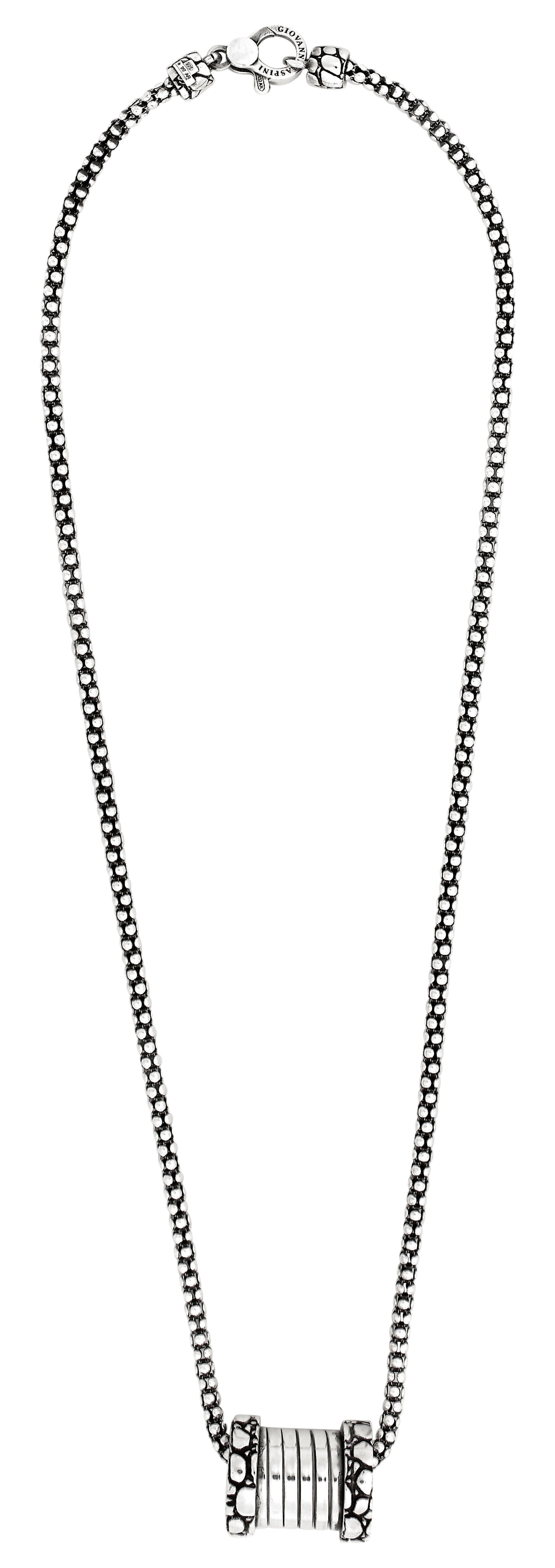 COLLANA TUBOGAS CROCO PICCOLA cm. 45