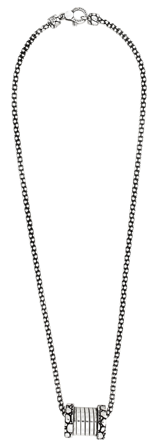 COLLANA TUBOGAS CROCO PICCOLA cm. 45