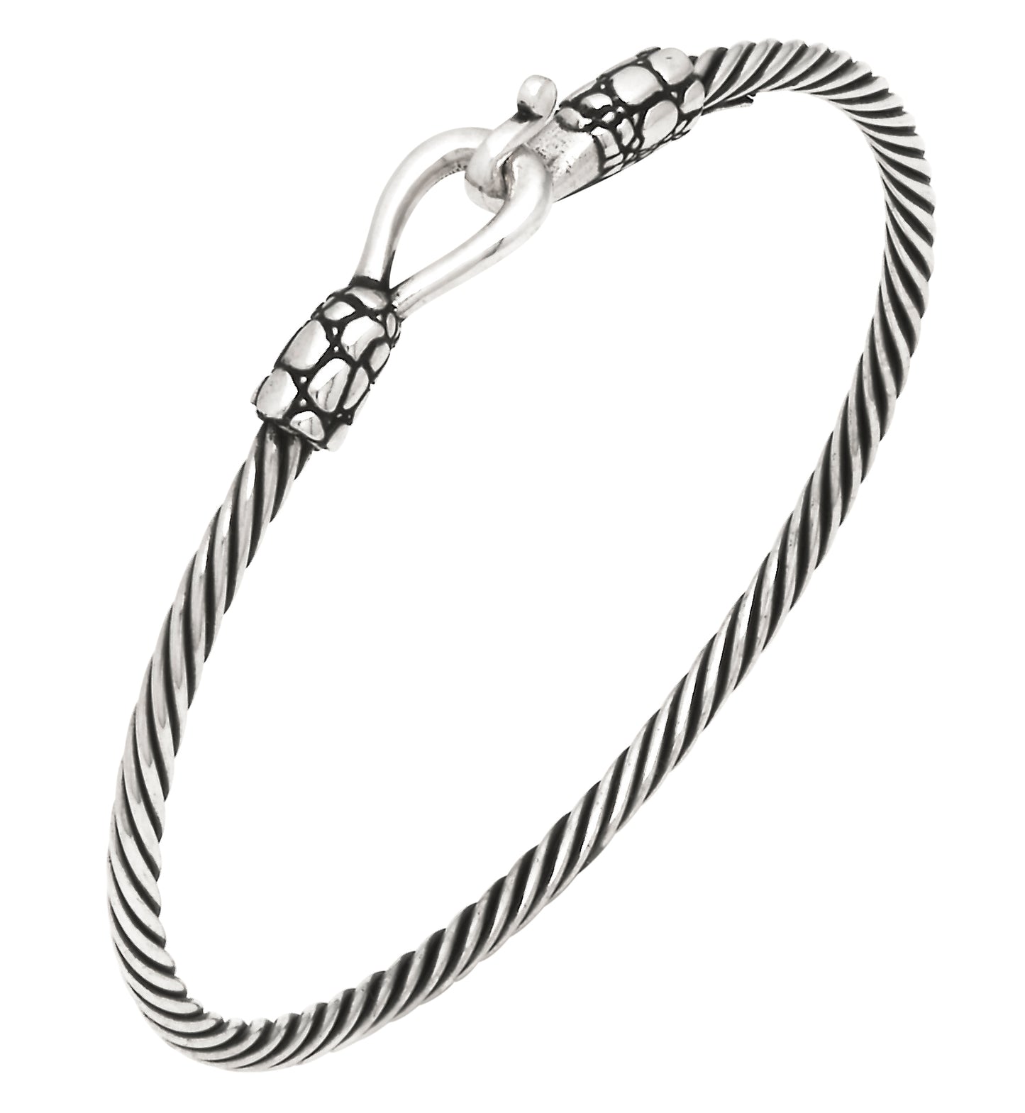 BRACCIALE RIGIDO CROCO