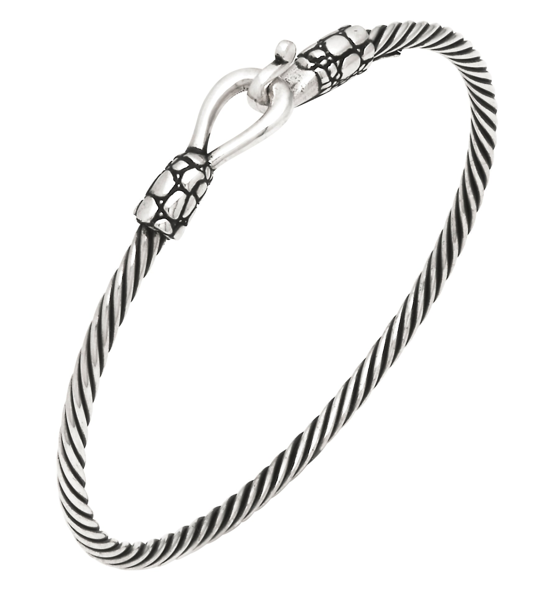 BRACCIALE RIGIDO CROCO