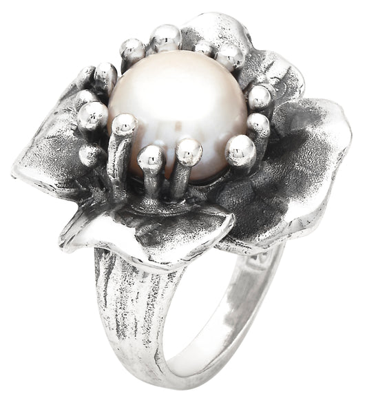 Anello Magnolia Giovanni Raspini in argento 925 — misura 14