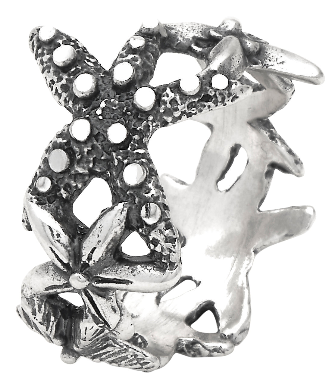 Anello Stelle Marine Giovanni Raspini in argento 925 — misura 14