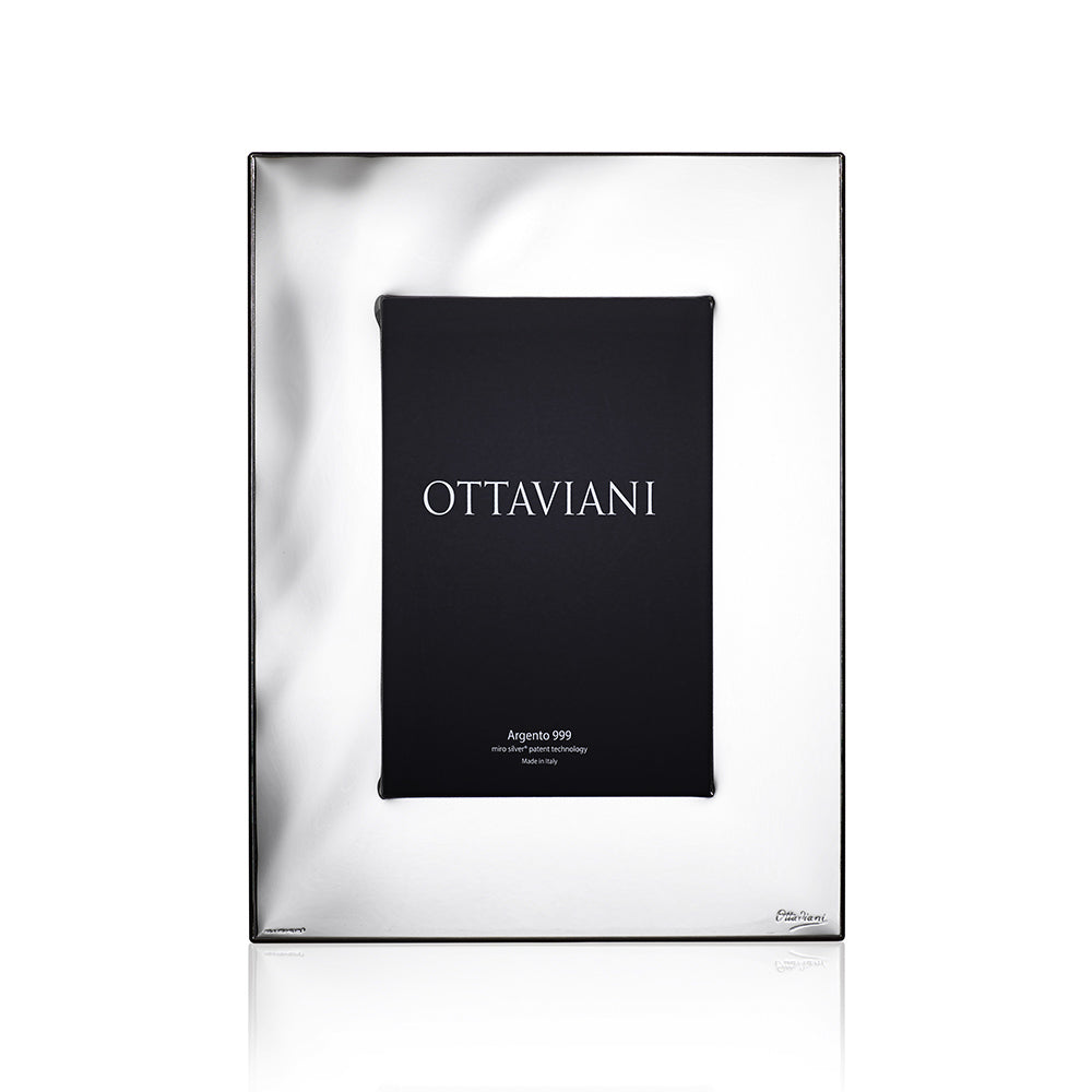 Portafoto Charme Ottaviani in argento 999, superficie liscia