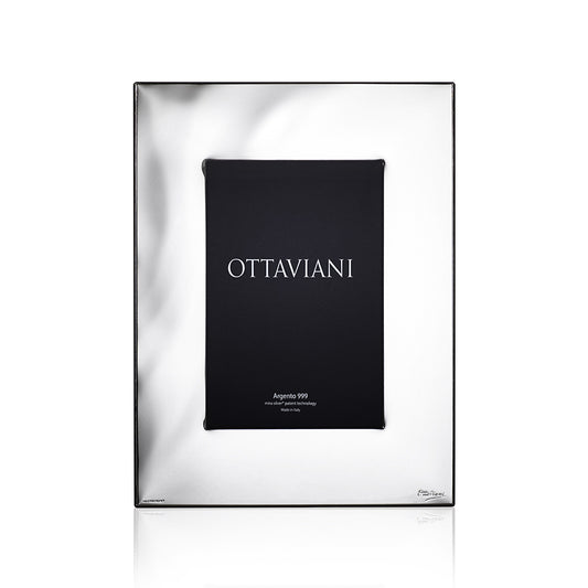 Portafoto Charme Ottaviani in argento 999, superficie liscia