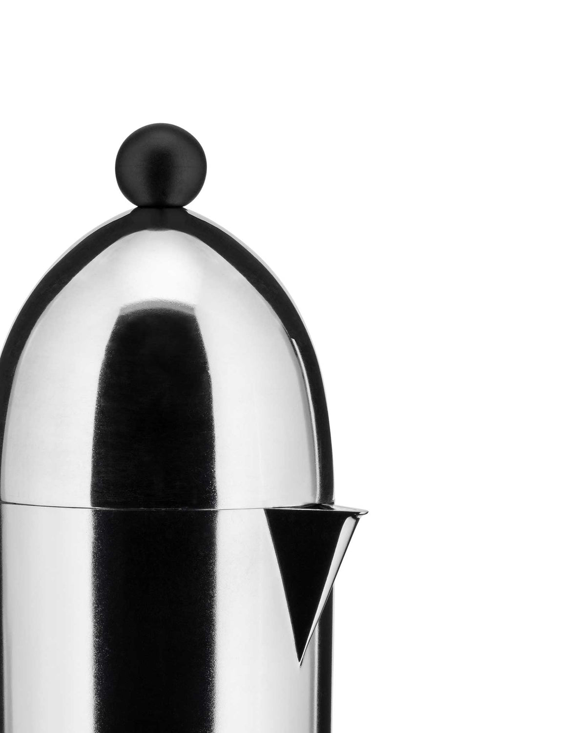 Caffettiera espresso La Cupola Alessi per induzione, dettaglio del fondo