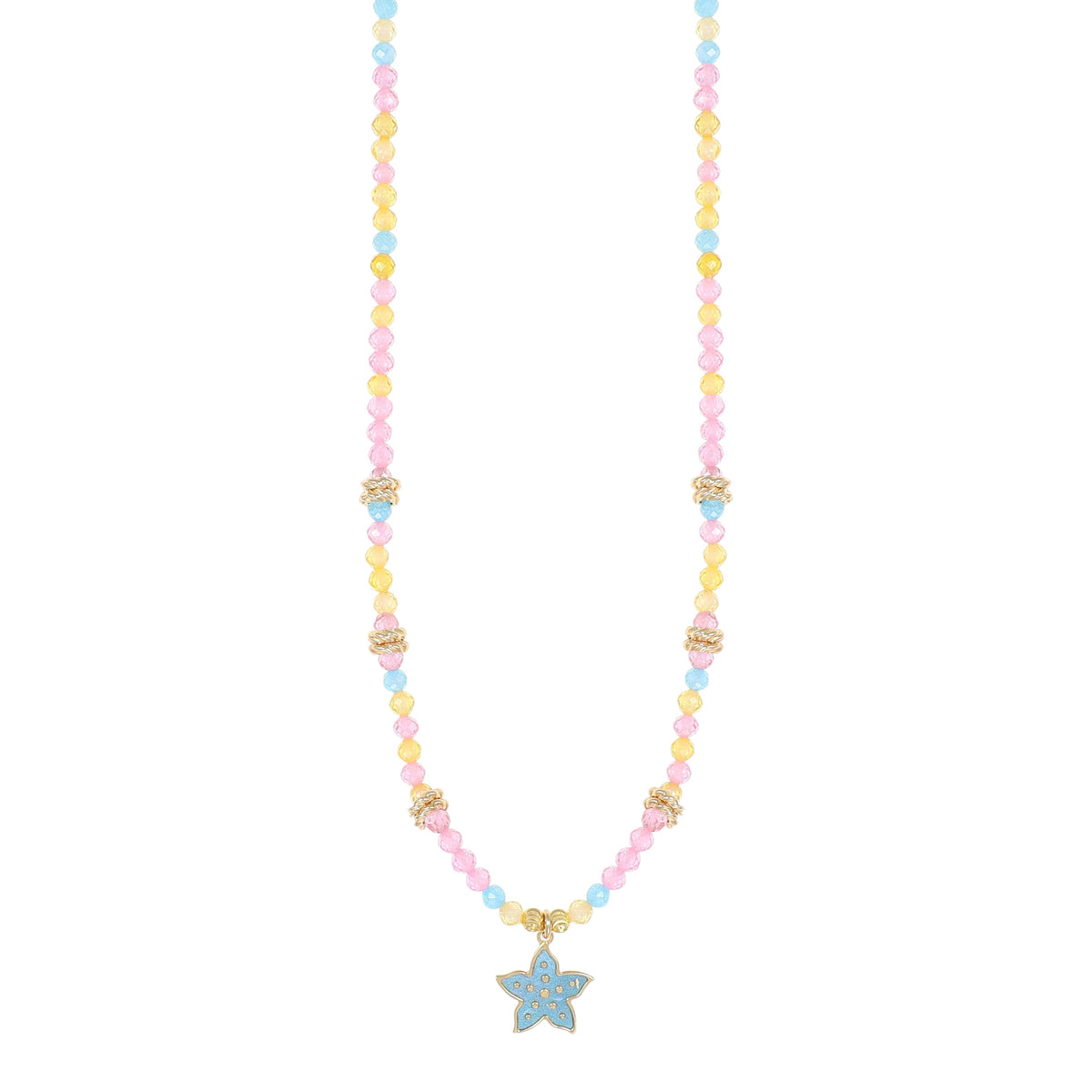 Collana Summer NIVY con stella marina in madreperla