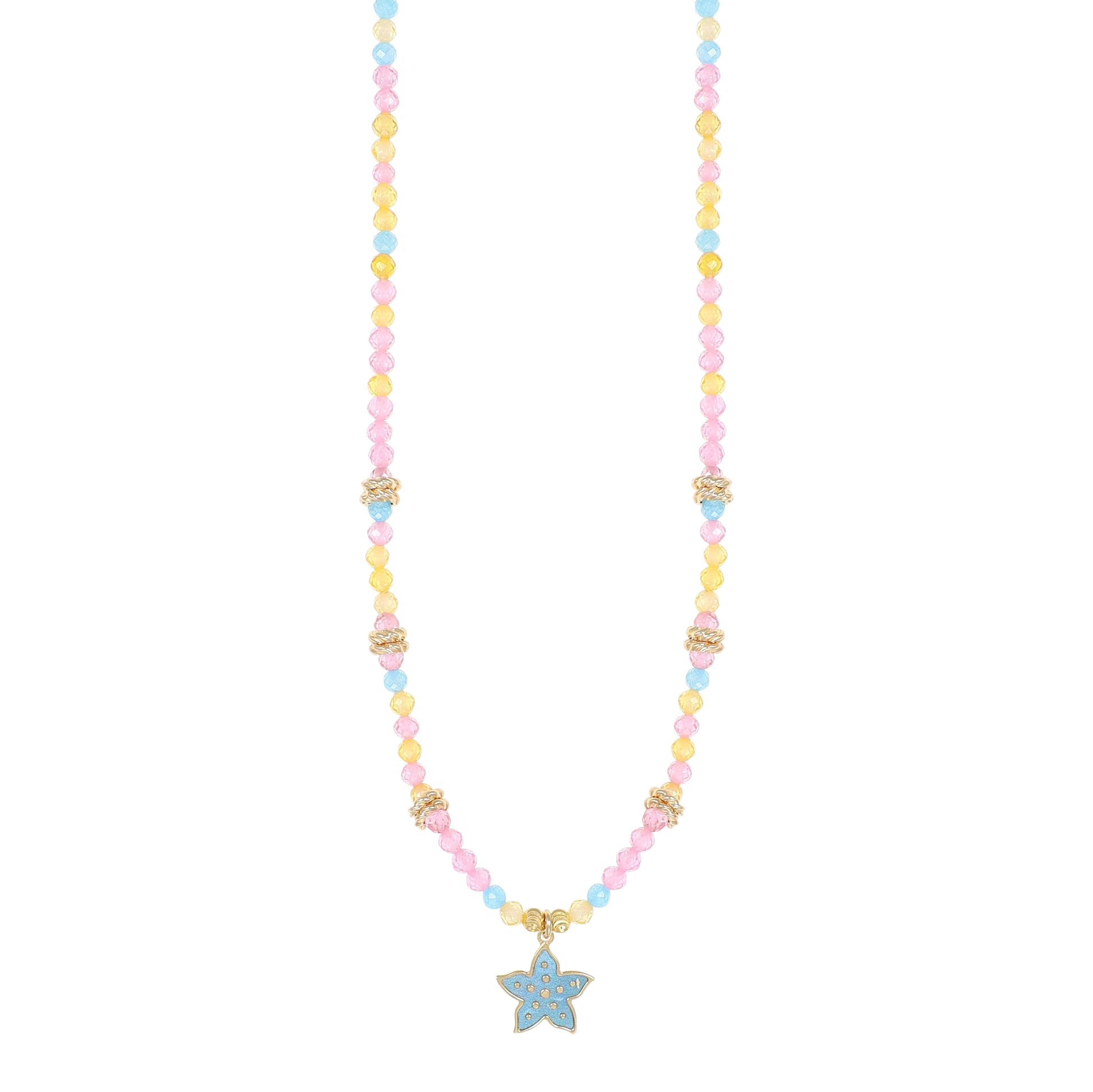 Collana Summer NIVY con stella marina in madreperla