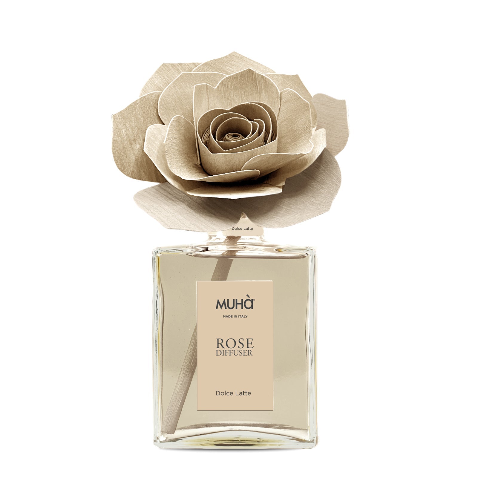 Diffusore Rosa Muhà Dolce Latte color burro da 200 ml