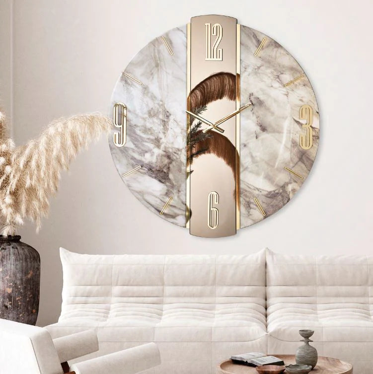 Orologio da parete con specchio "SATURNO" - ARTIDEA