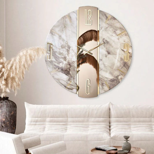 Orologio da parete con specchio "SATURNO" - ARTIDEA