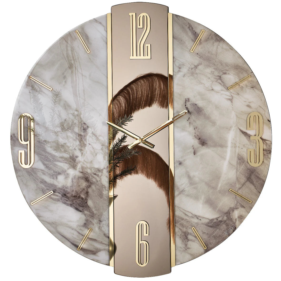 Orologio da parete con specchio "SATURNO" - ARTIDEA