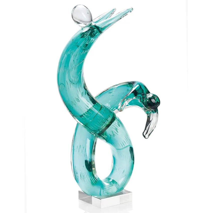 Scultura in cristallo "La danza" - OTTAVIANI