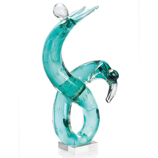 Scultura in cristallo "La danza" - OTTAVIANI