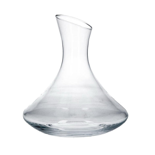 Decanter Obliquo Novello in vetro 2 pz